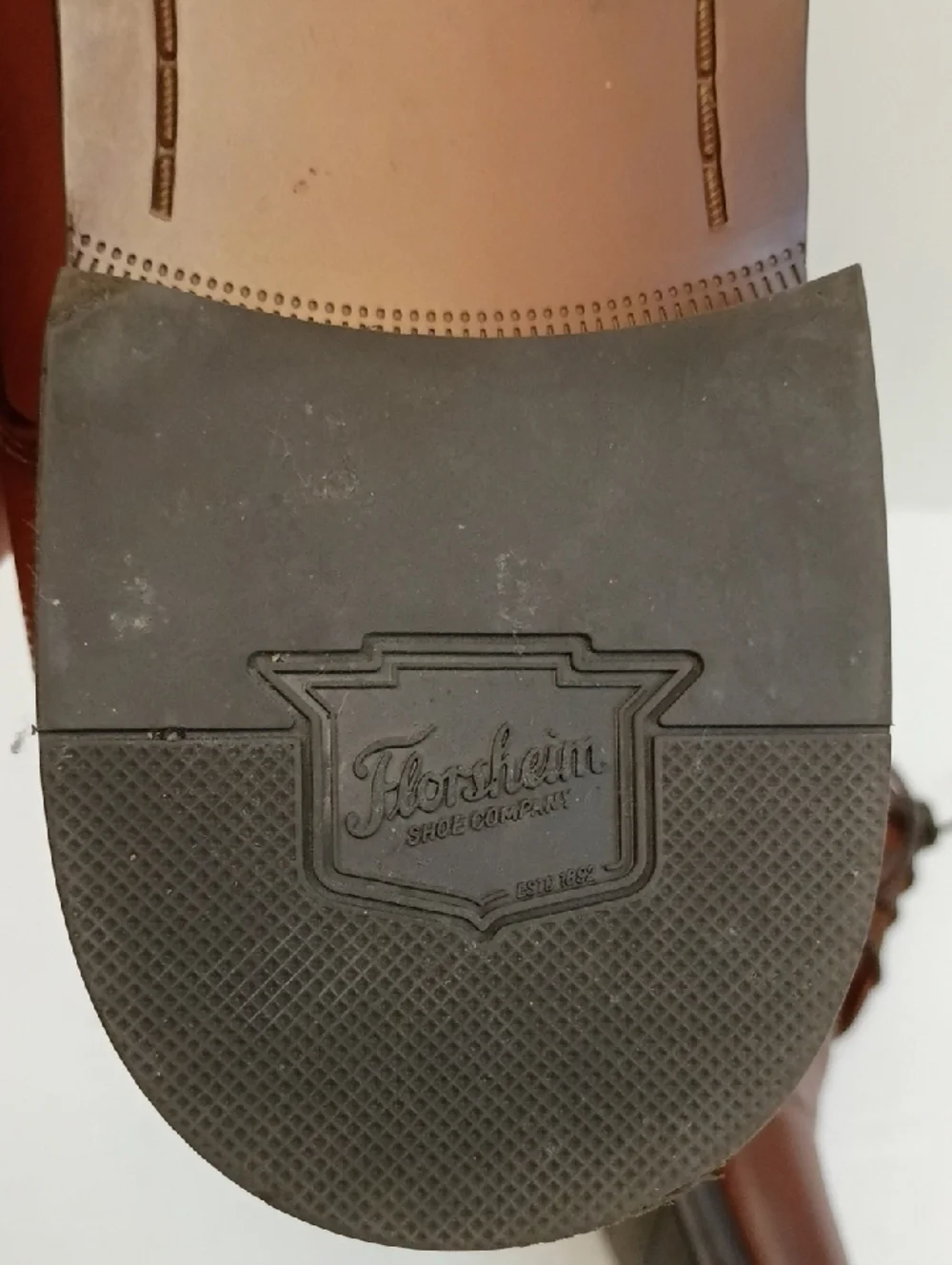 Florsheim Brown Leather Cap Toe Oxford Dress Shoes Size 13
